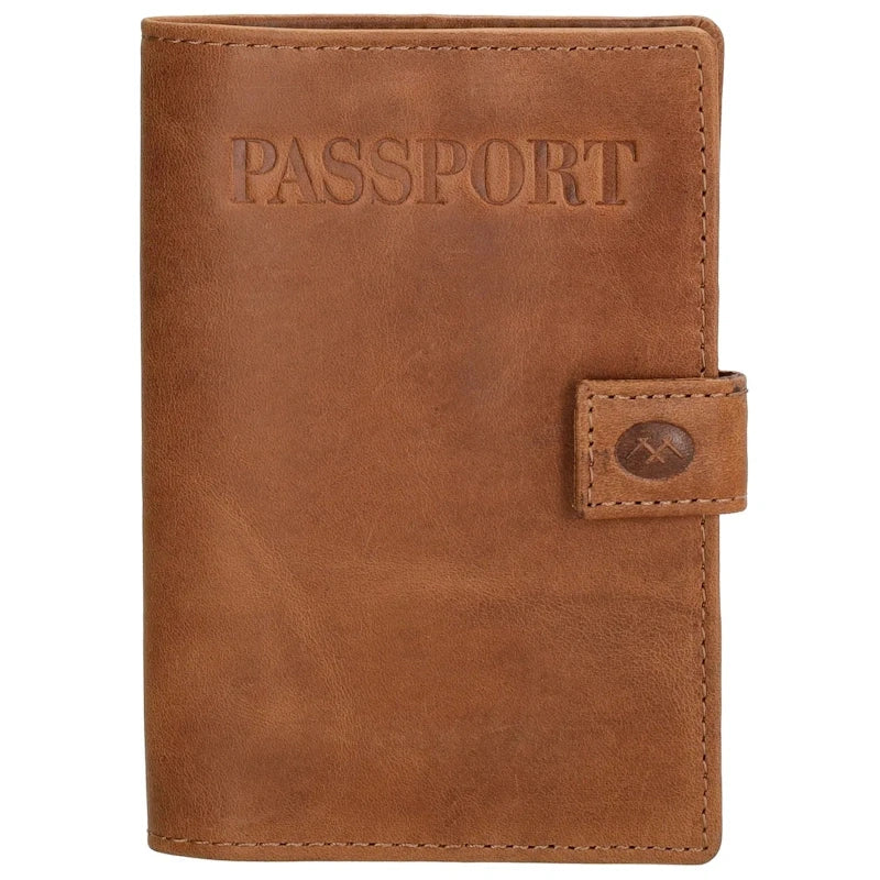 Micmac Bags Everyday Paspoortetui Cognac