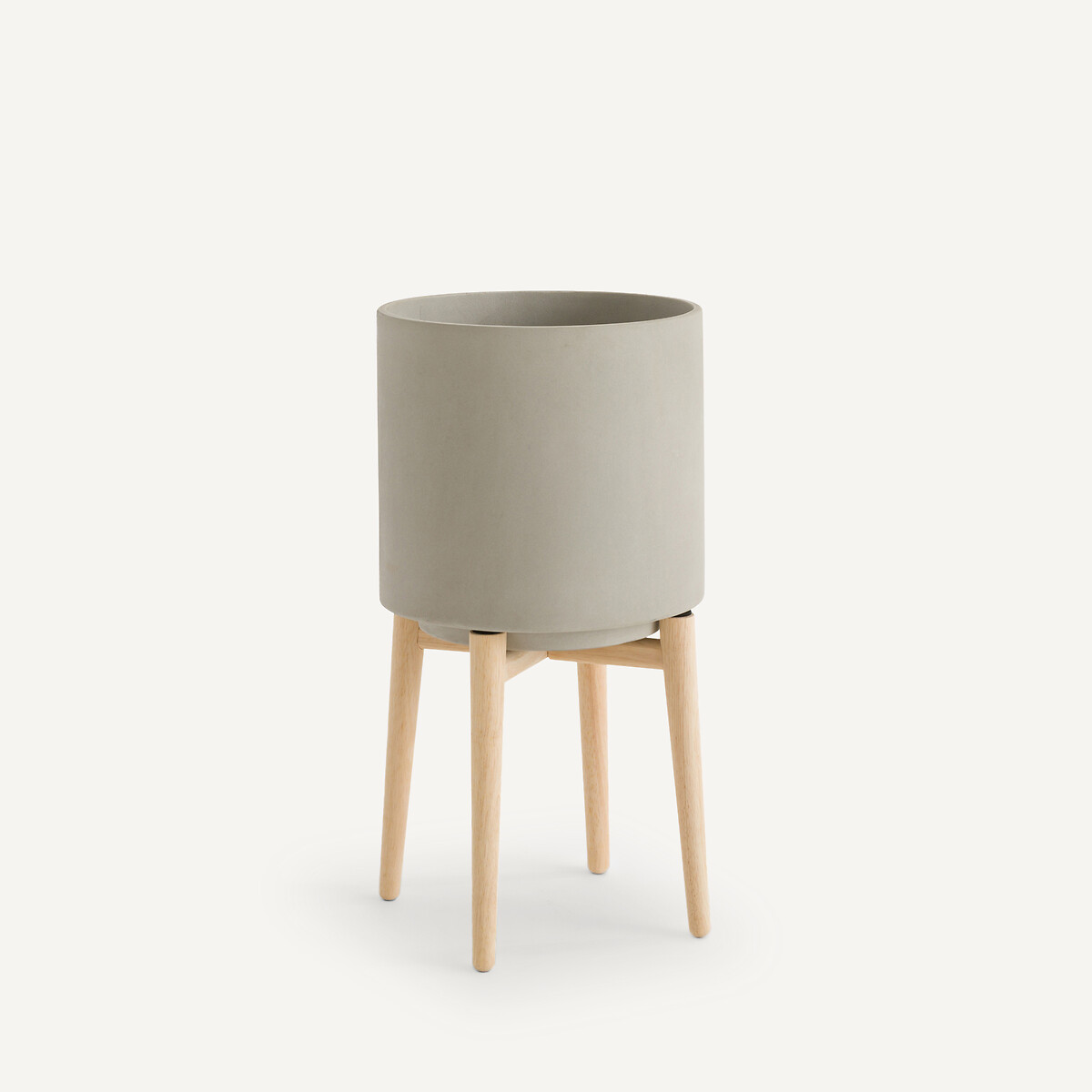 AM.PM<br>Vaso de flores com pé em seringueira, A58,5cm, Florian