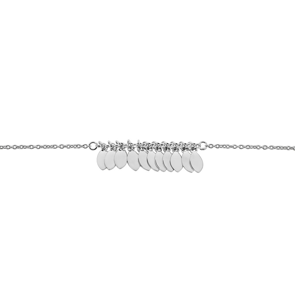 Bracelet Polyna Argent Blanc