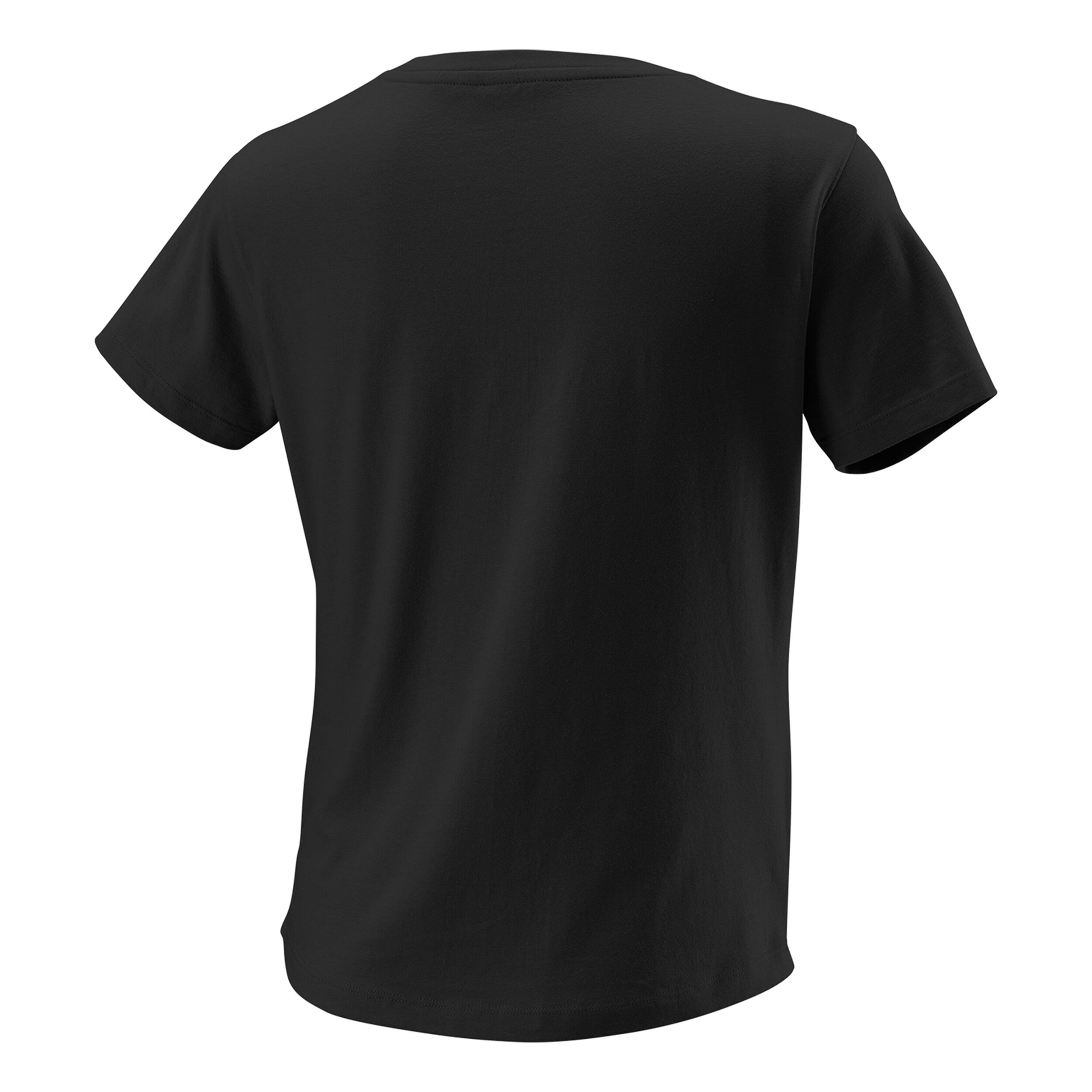 Wilson Script Eco CTN T-shirt Femmes - Noir