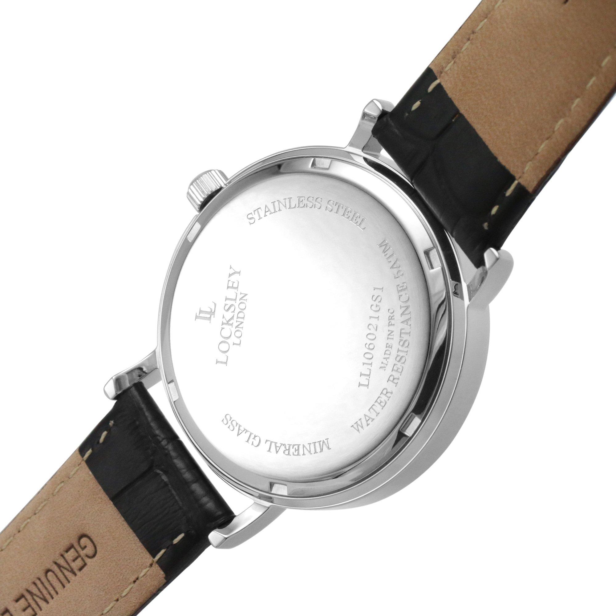 Locksley London Stainless Steel Classic Analogue Quartz Watch