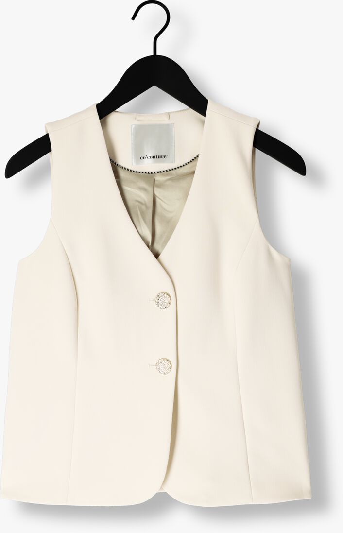 ecru co'couture gilet volacc curve vest