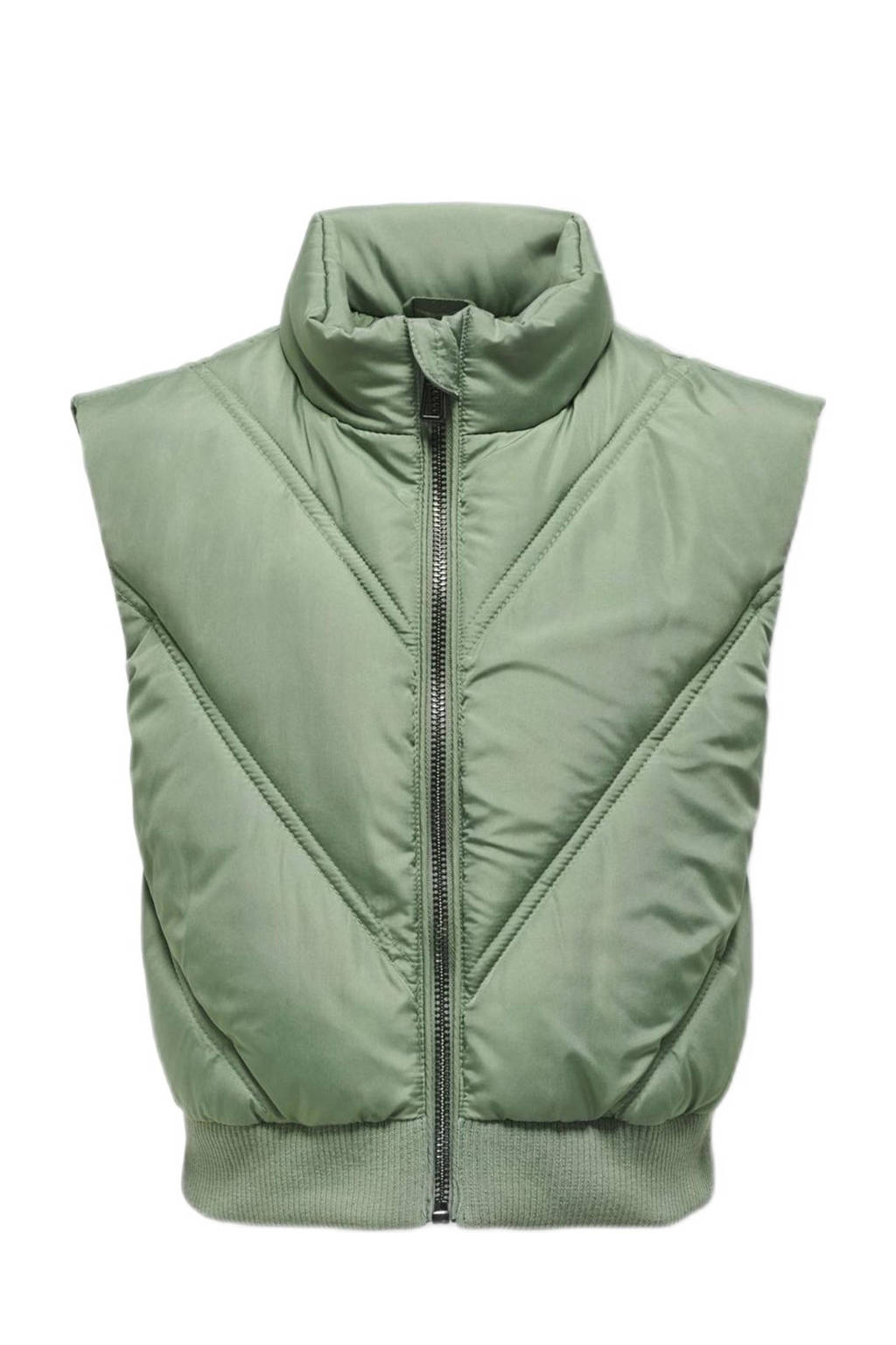 ONLY bodywarmer KOGTAMARA zachtgroen