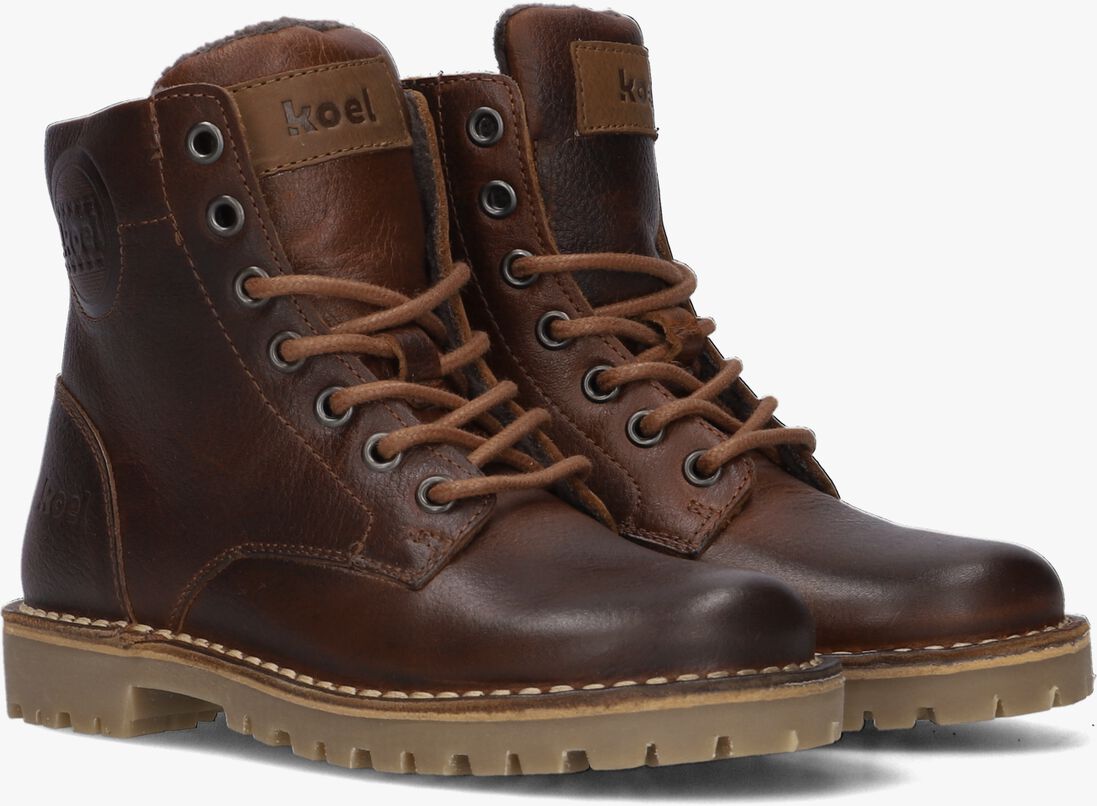 KOEL4KIDS cognac koel4kids veterboots 13m003