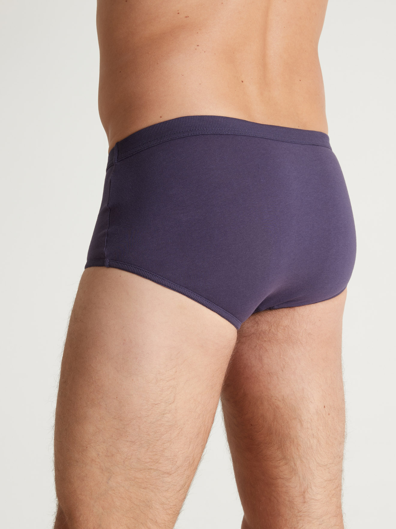 Lot de 4 slips hauts ouverts pur coton