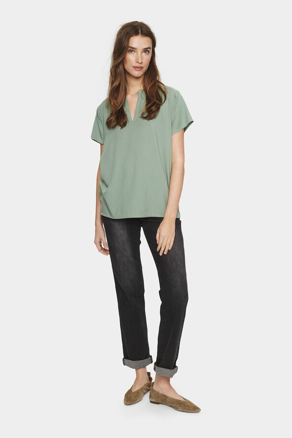 Saint Tropez TikkaSZ Blouse Hedge green