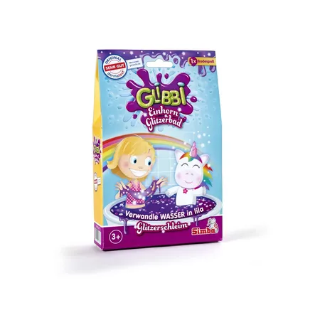 Simba Glibbi Einhorn Glitzerbad
