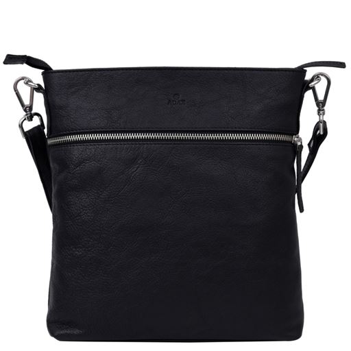 Adax Elba Messenger Jana Skuldertaske, Black