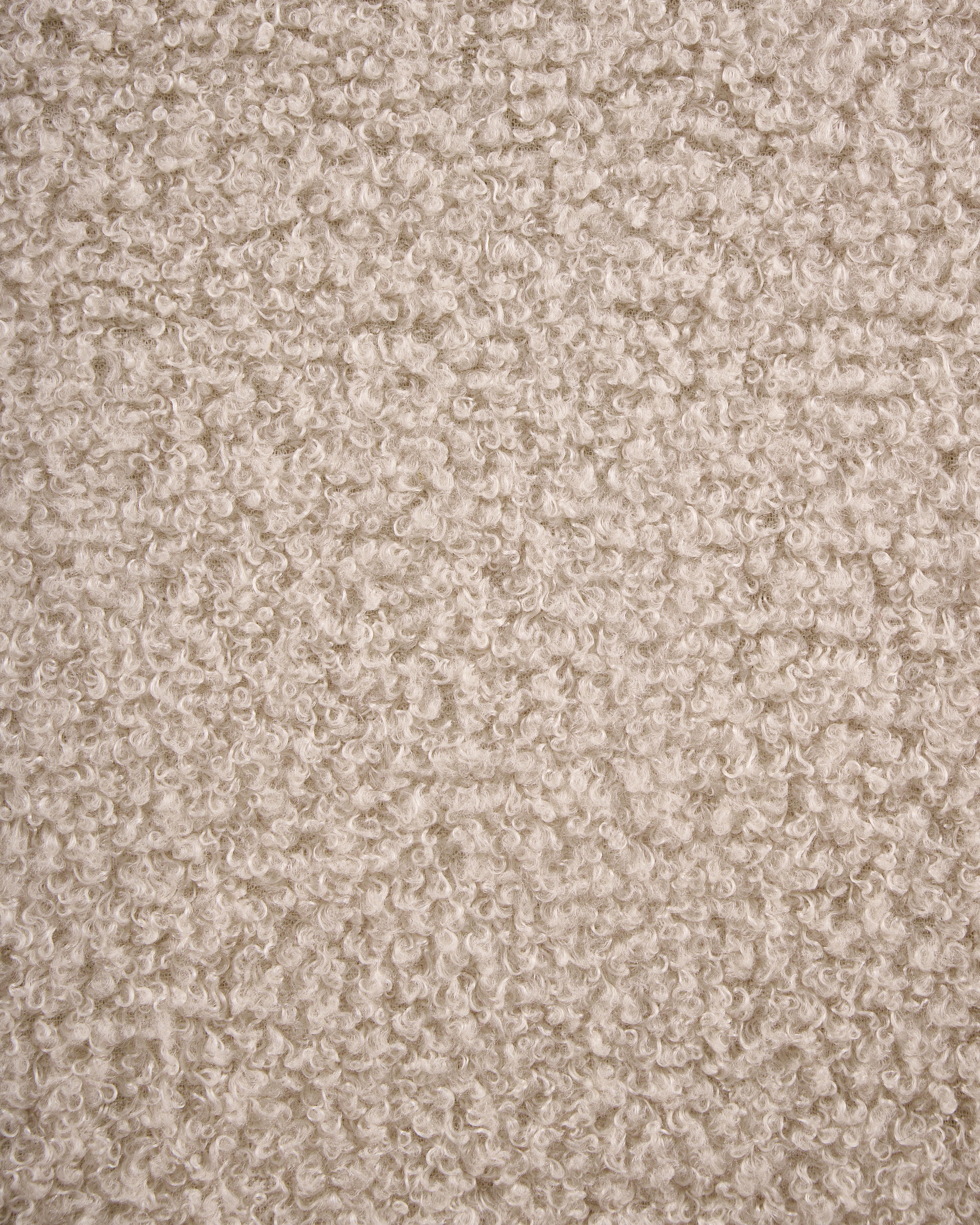 Eetkamerstoel ALGONA Bouclé Lichtbeige