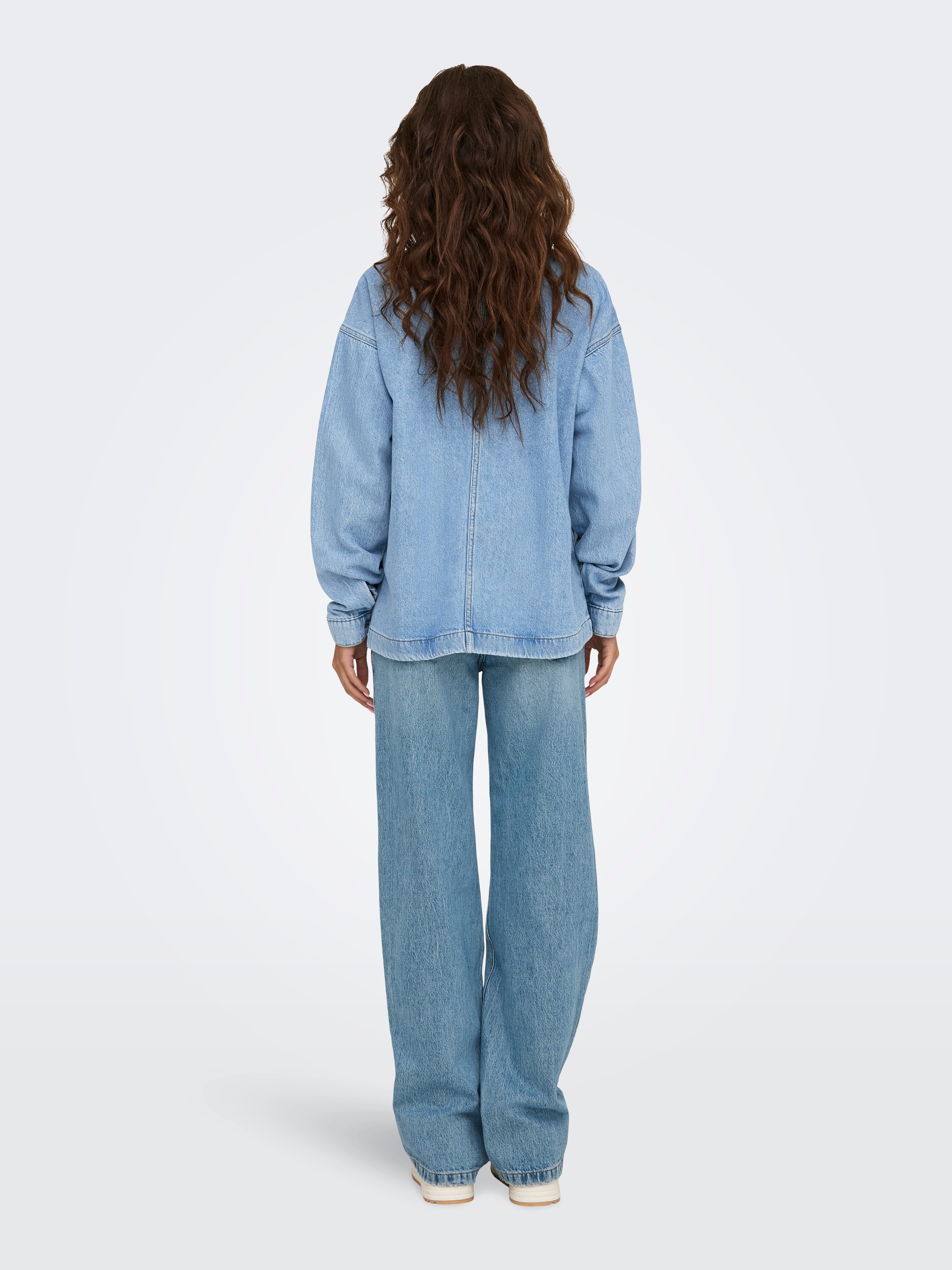 ONLBIRDIE Jeanshemd Light Blue Denim