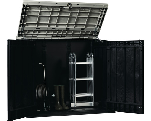 Stora Way Plus XL opbergbox inclusief gasveren, 145 x 85 x 124,5 cm, antraciet