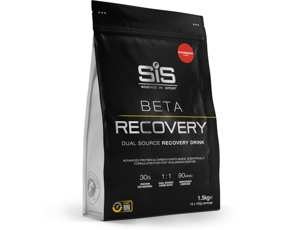 SIS Beta Fuel Jordbær Recovery, 1500g