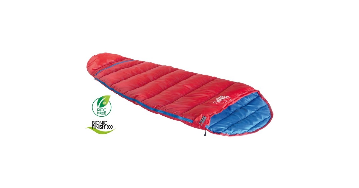 High PeakTembo Vario slaapzak  (Rood/blauw)