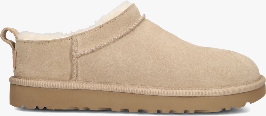 beige ugg instappers w classic micro