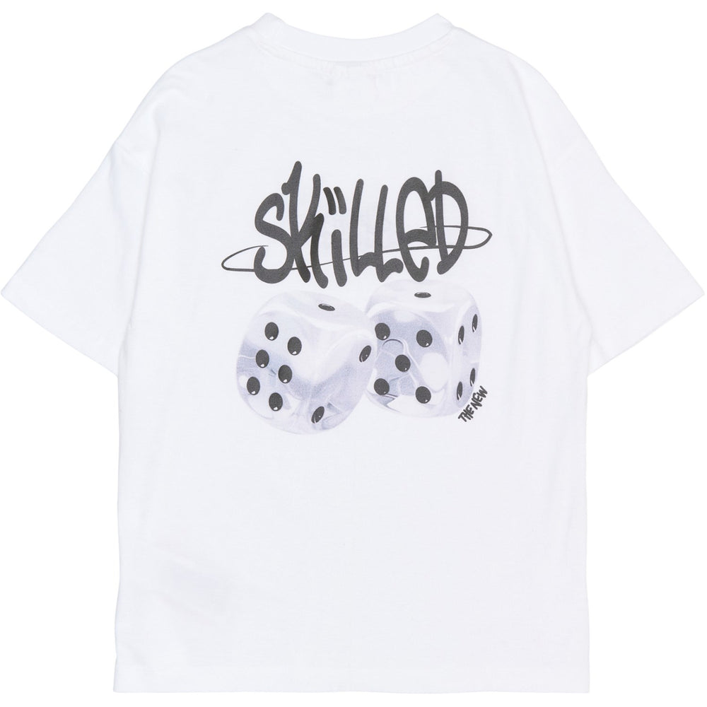 Køb The New Bright White Ross Oversize S_S Tee