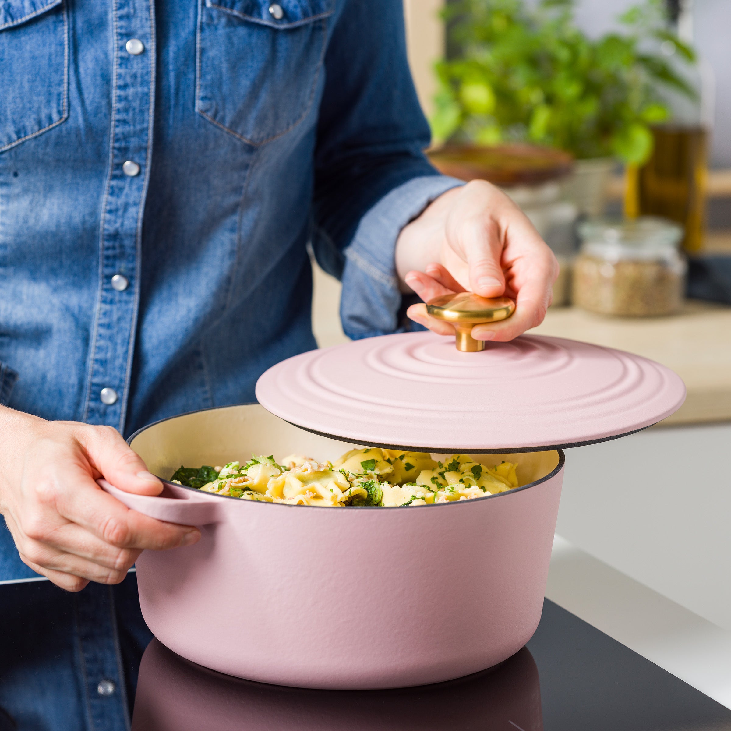 BK Bourgogne Braadpan Ã 24 cm - Blush Pink