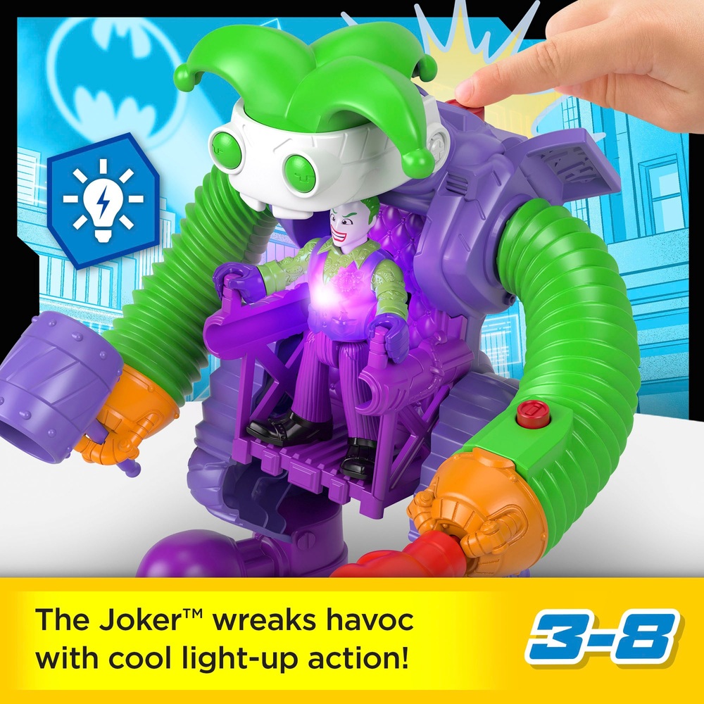 Imaginext DC Super Friends The Joker Kampfroboter und Figur