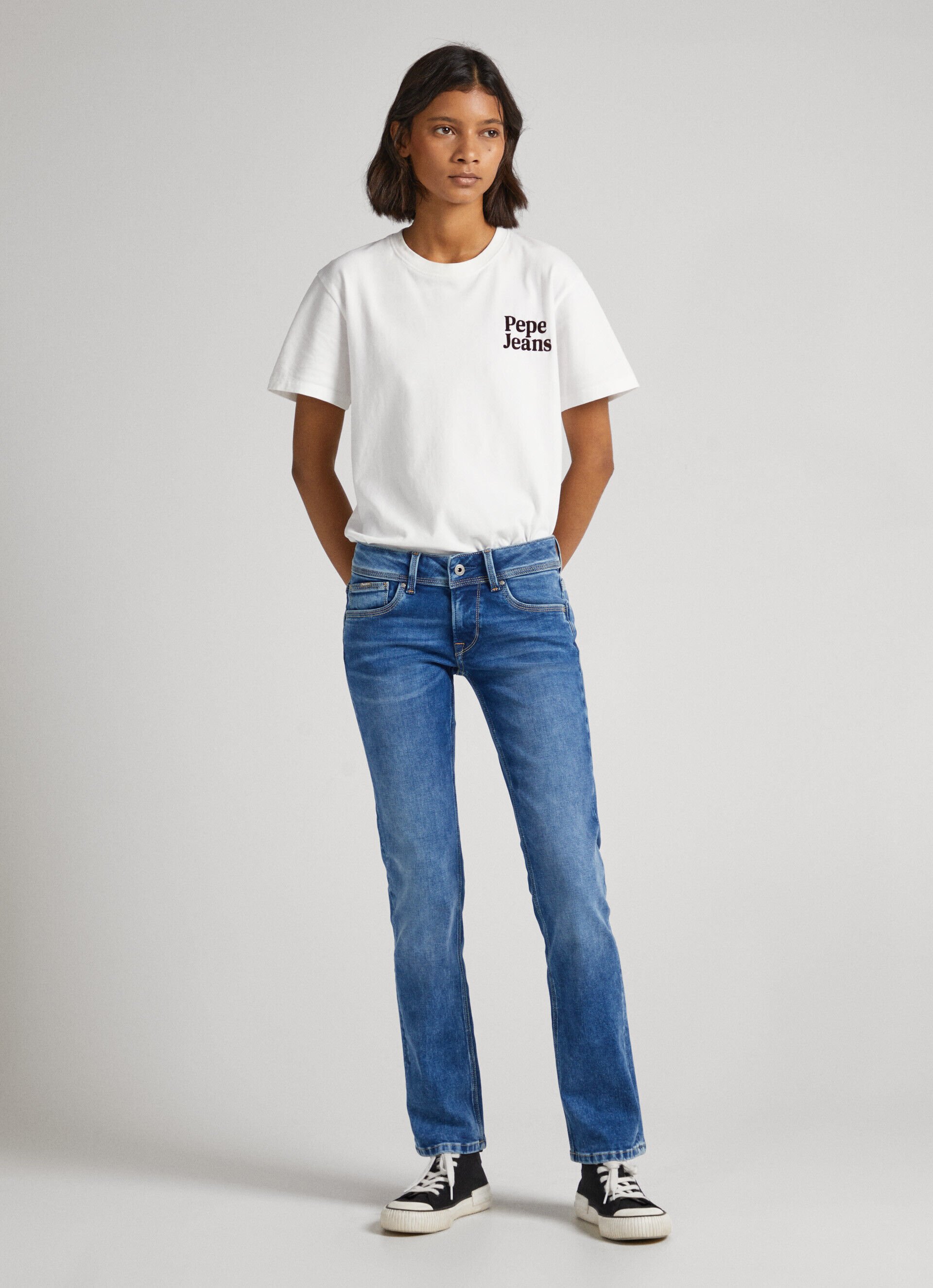 Calça jeans Saturn Fit Regular Tamanho Médio - jeans
