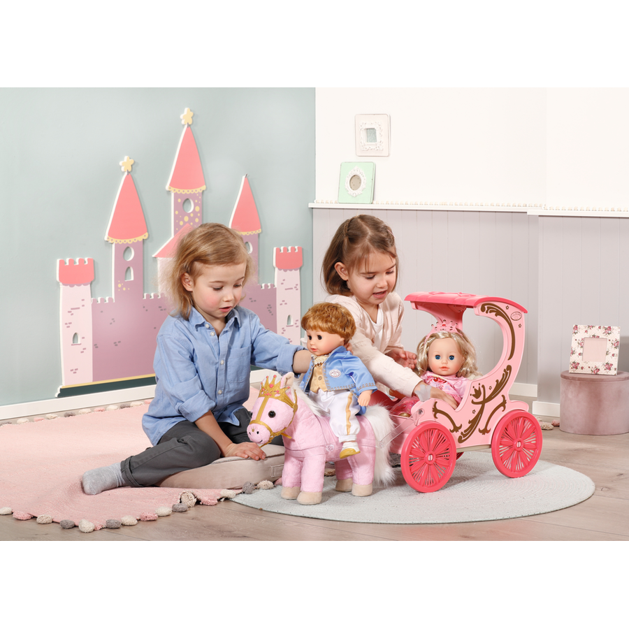 Zapf Creation Baby Annabell® Little Sweet Puppen Kutsche & Pony