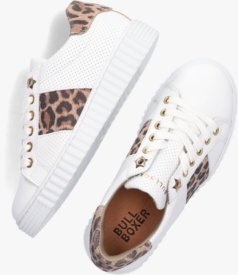 BULLBOXER witte bullboxer lage sneakers aib006e5l