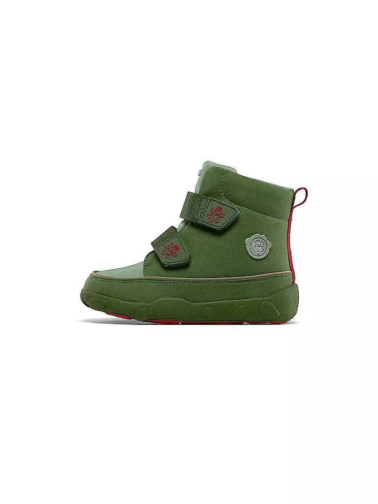 AFFENZAHN Kinder Winterstiefel VEGAN COMFY Drache grün