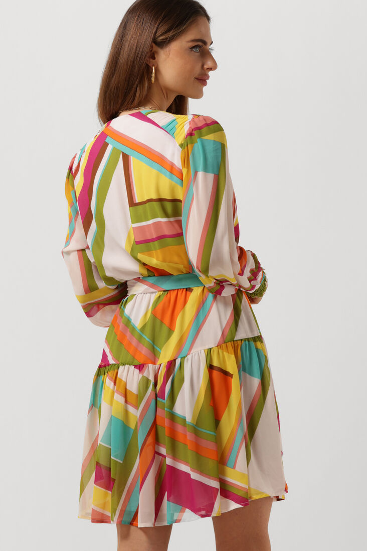 SUNCOO multi suncoo mini jurk ceylia