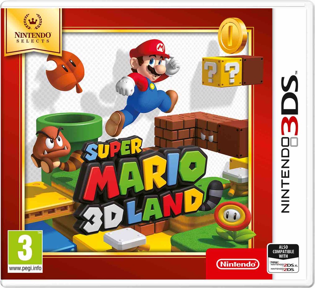 Super Mario 3D Land (Select)- Nintendo 3DS