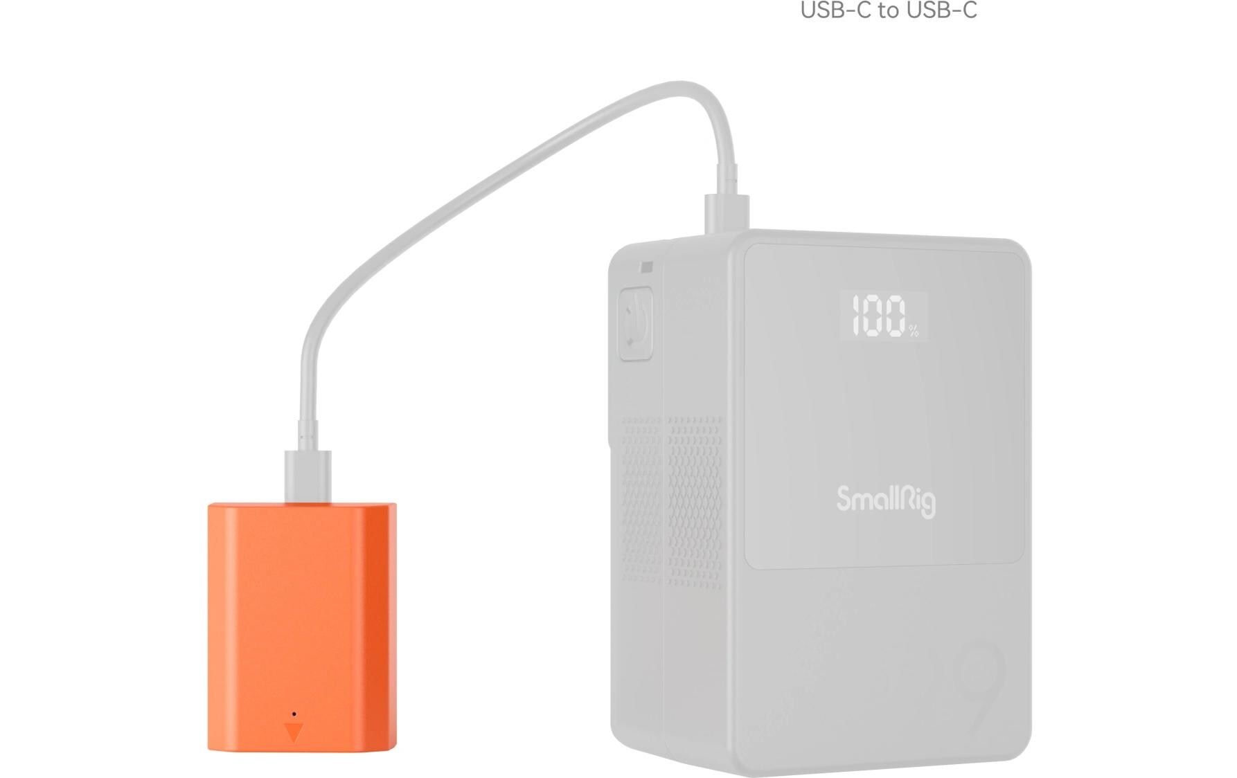 Digitalkamera-Akku NP-FZ100 USB-C OrangeWiederaufladbarer Kamera-Akku