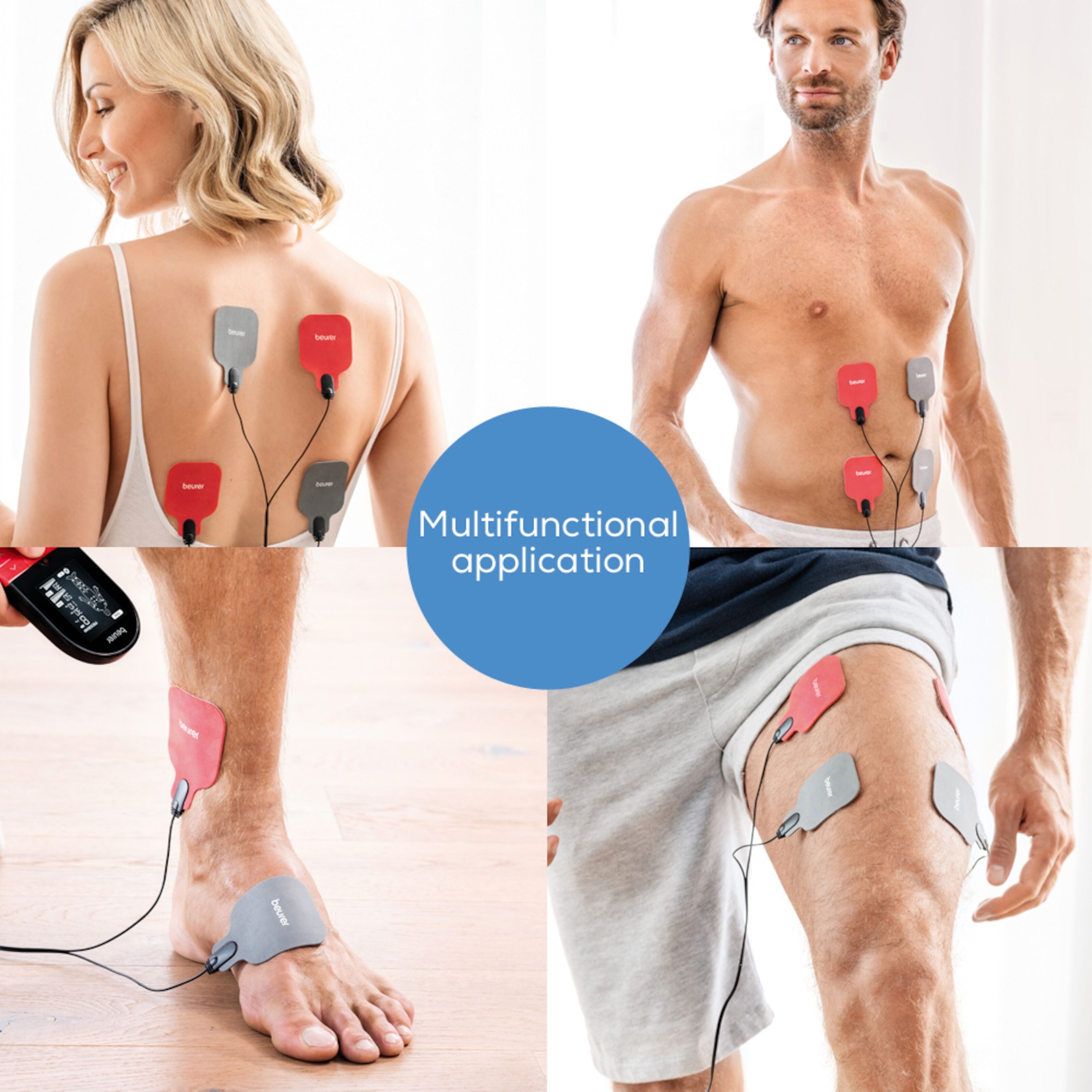 Beurer EM 59 TENS/EMS Muskelstimulator med varme