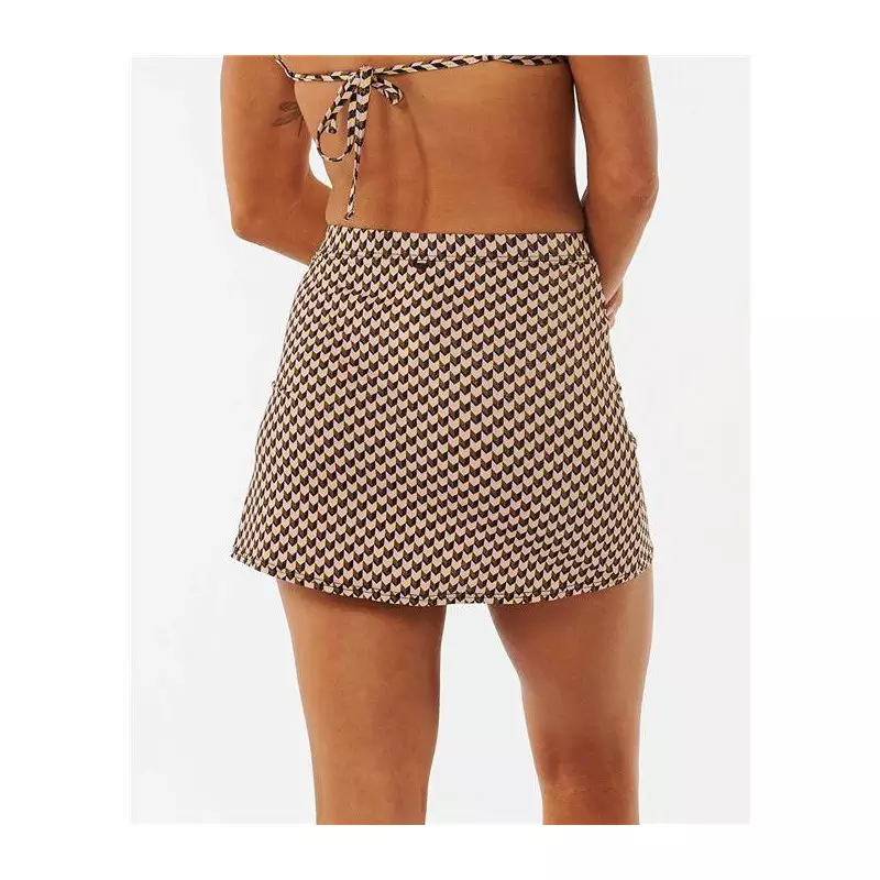 Jupette de bain RIPCURL La Isla Geo Swim Skirt Black S