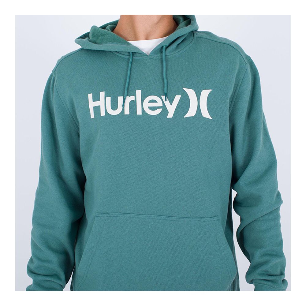 Hurley ONE AND ONLY SOLID - Sweat Homme deep mojito