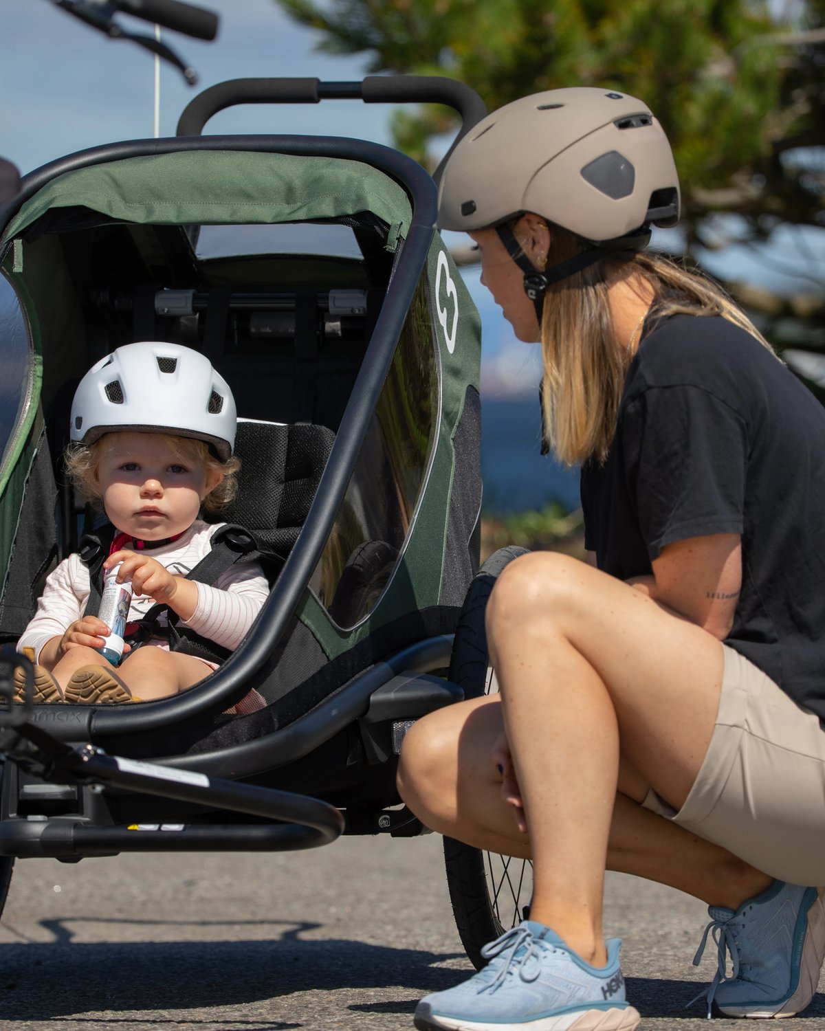 Hamax Outback Sykkelvogn & Barnevogn, Plass til ett barn | Singel Bicycle Trailer