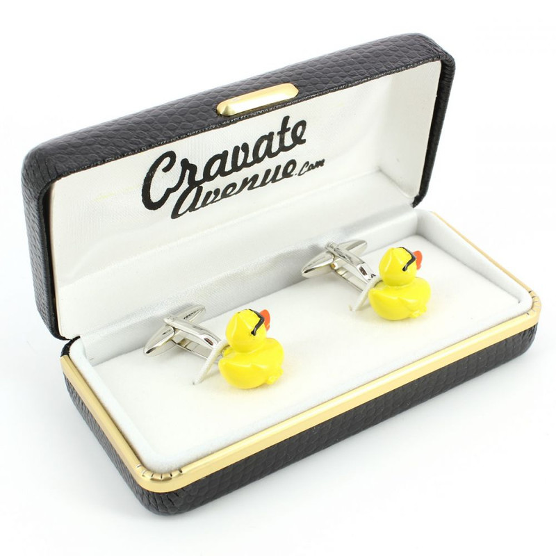 Boutons de manchette, Petit canard de bain