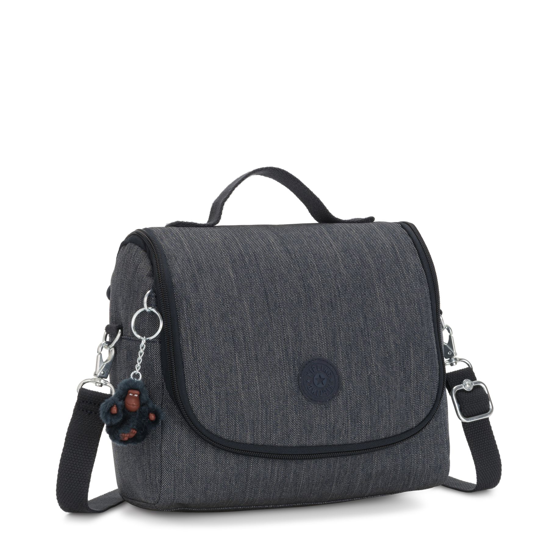NEW KICHIROU Grand Sac Repas Isotherme avec Manchon pour Valise - Marine Navy
