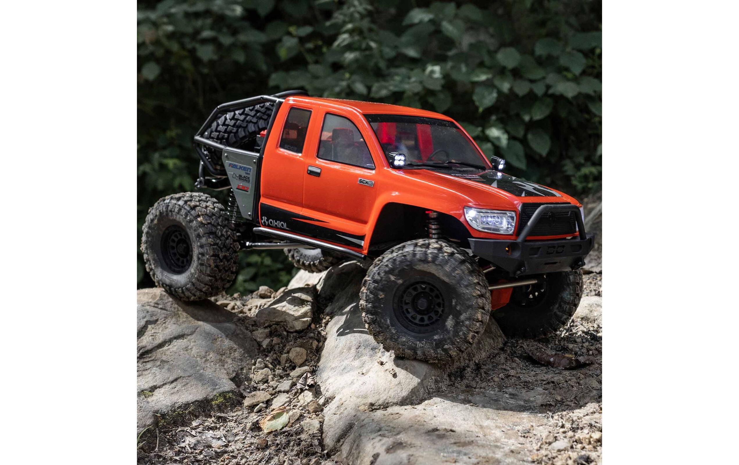 Rock Crawler SCX6 Trail Honcho 4WD Rot, ARTR, 1:6<br>Grosser Rock Crawler mit leistungsstarken Spektrum Komponenten