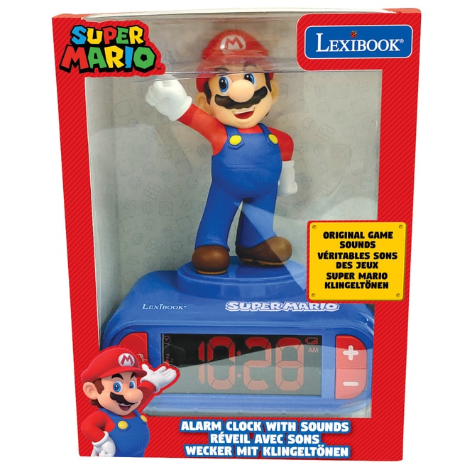 Nintendo - Super Mario - Wecker für Kinder