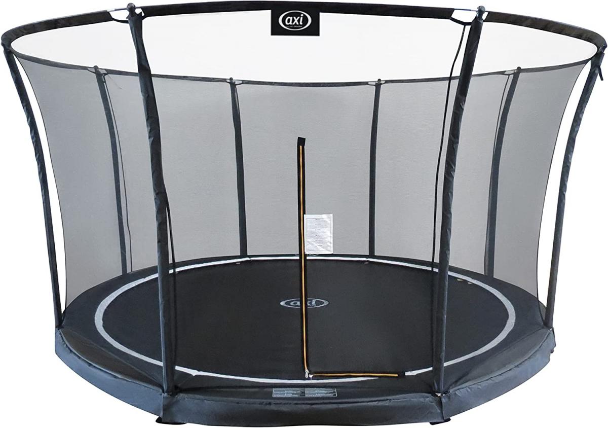 Trampoline denver 12ft - inground - noir