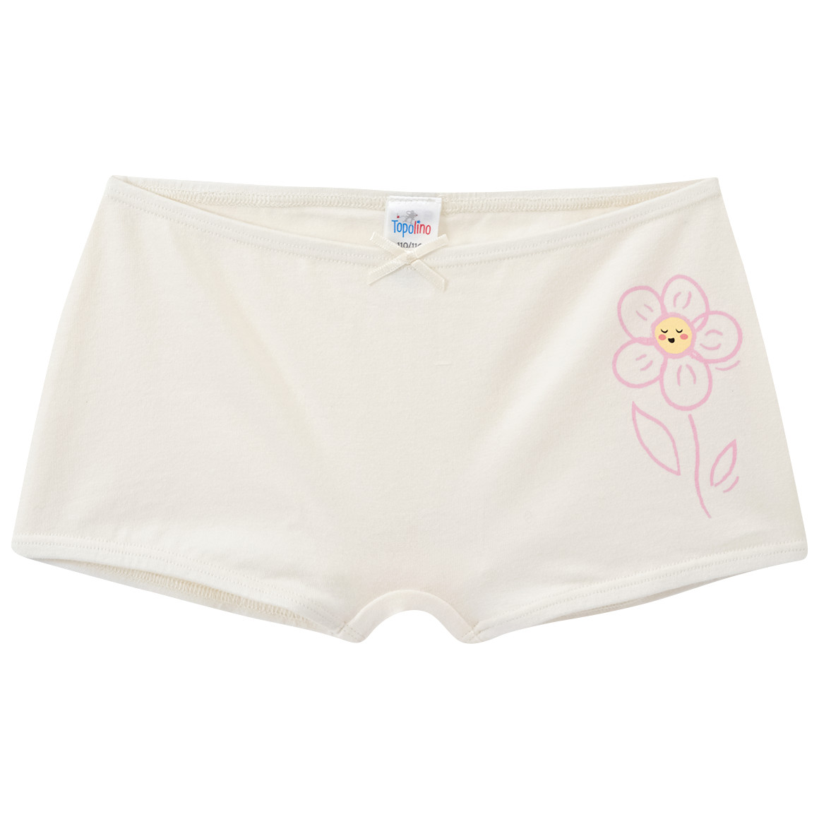 Topolino 5 Mädchen Pantys mit Blümchen-Print helllila / creme / rosa