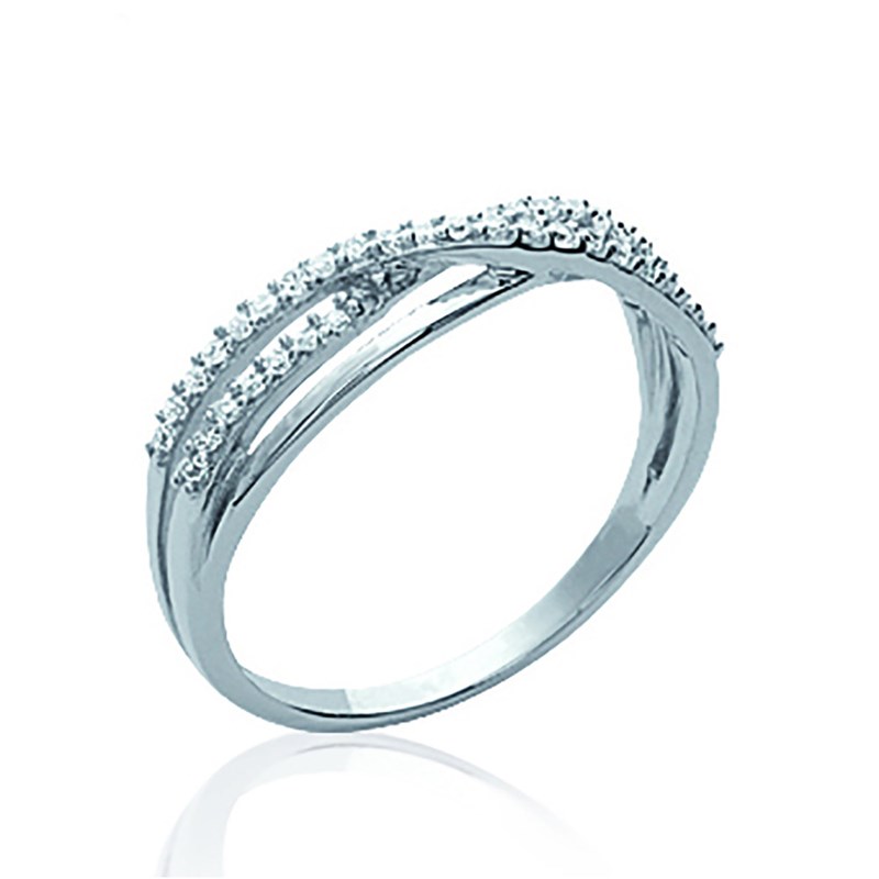 Bague Femme - Argent 925 - Oxyde de zirconium