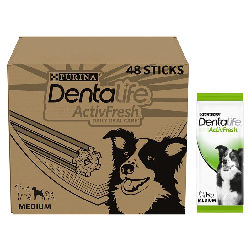 PURINA Dentalife ActivFresh Bâtonnets à mâcher pour chien moyen