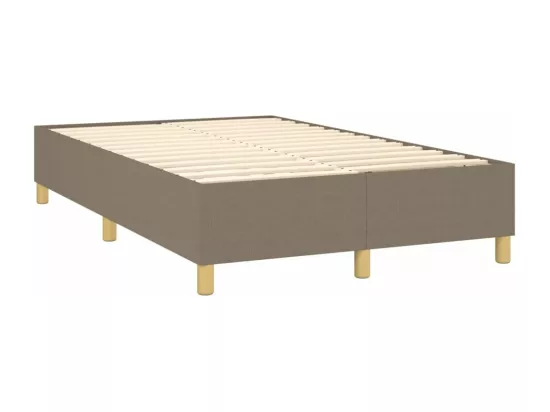 Sommier à lattes de lit Taupe 120x200 cm Tissu