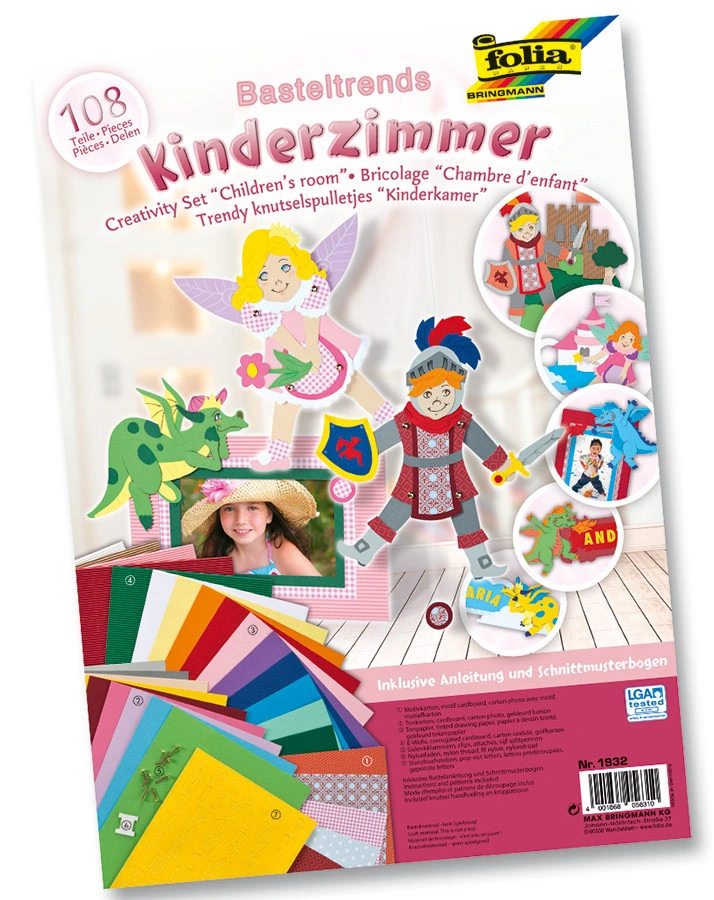 Bastelset KINDERZIMMER 108-teilig