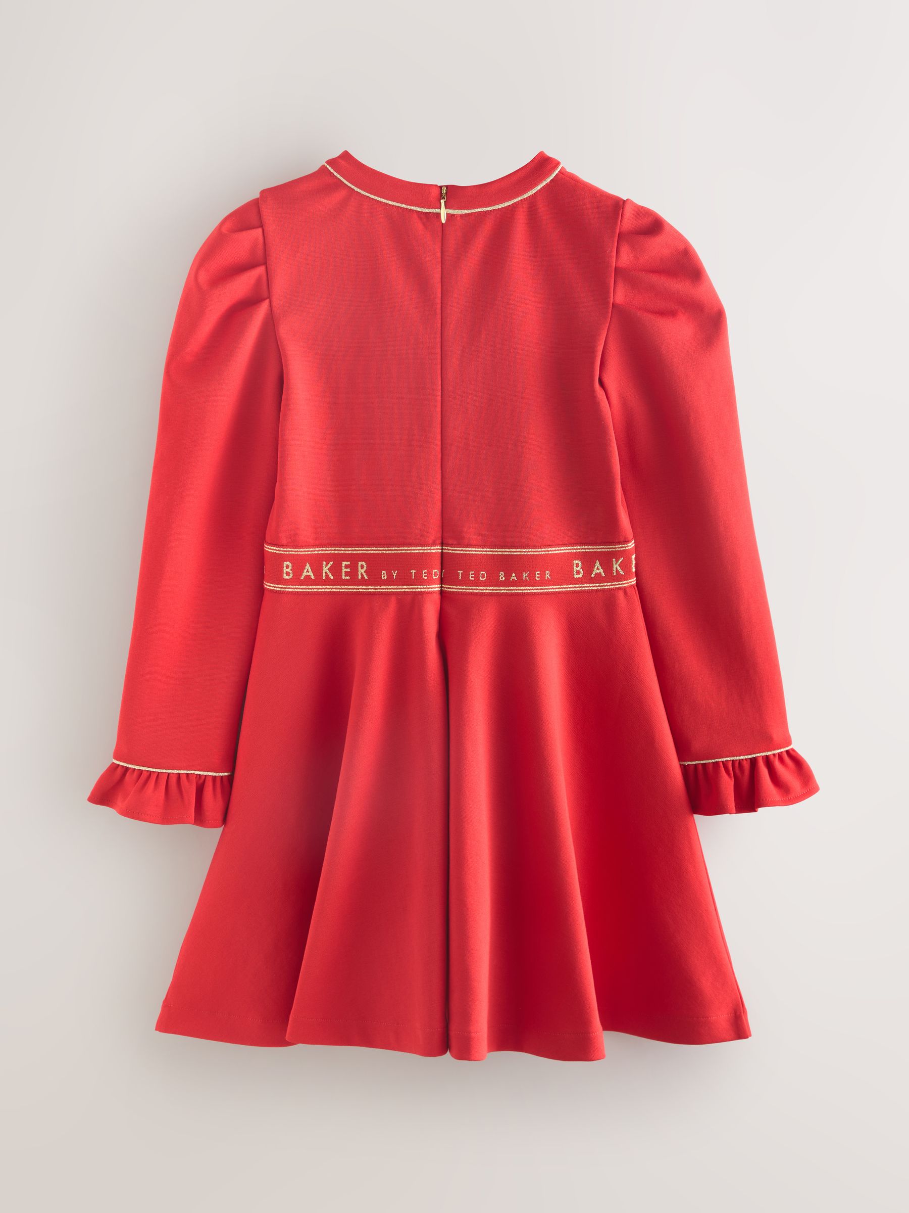 Rood - Baker by Ted Baker - Ponté jurk