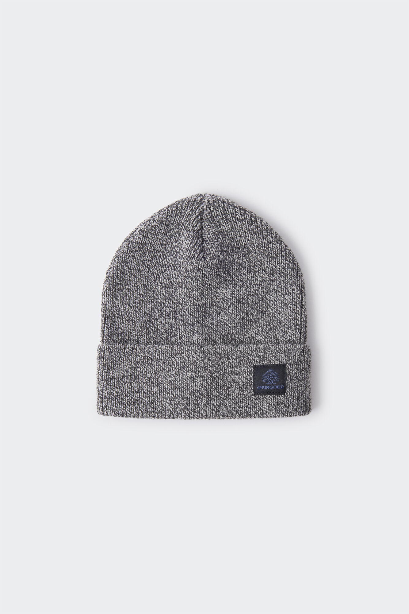 Gorro de malha trançada para menino