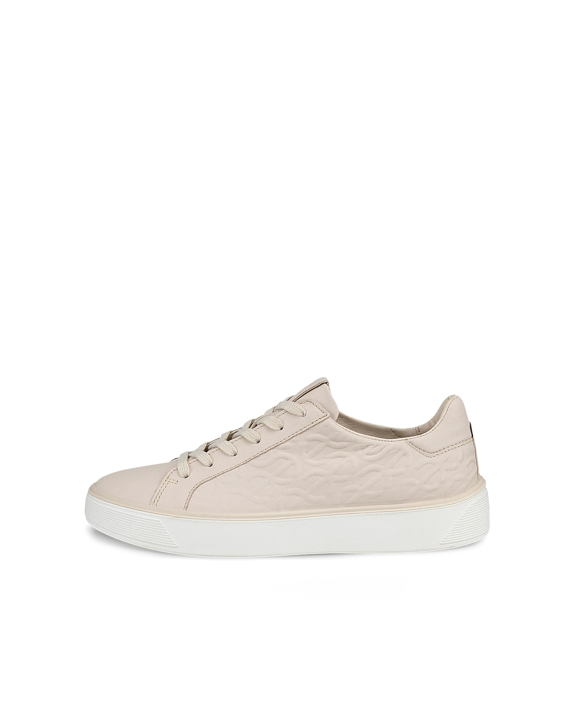 ECCO STREET TRAY W Damen Ledersneaker Beige