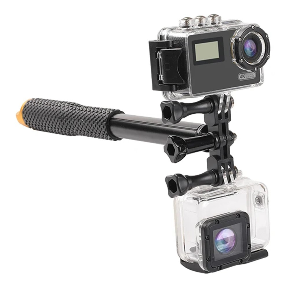 GoPro Dual Stativ Mount Adapter Halterung - Schwarz