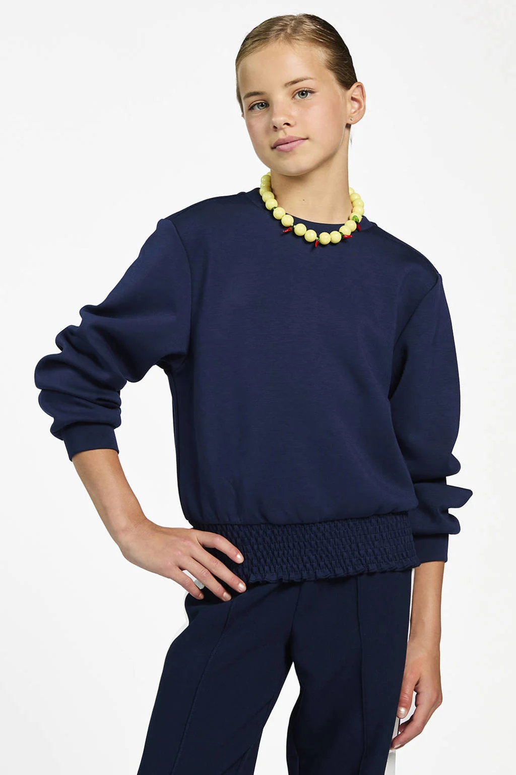 AI&KO sweater blauw