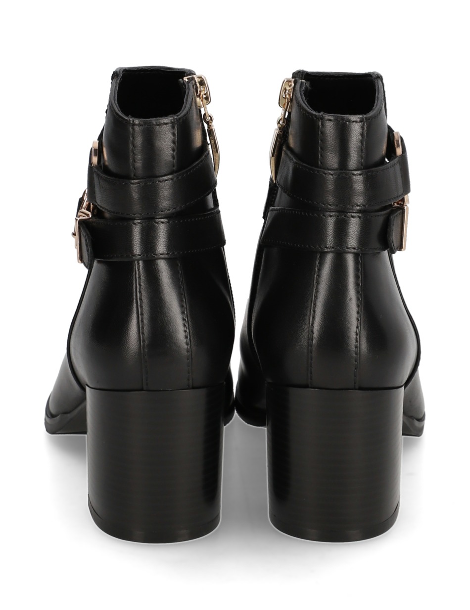 Glattleder Stiefelette