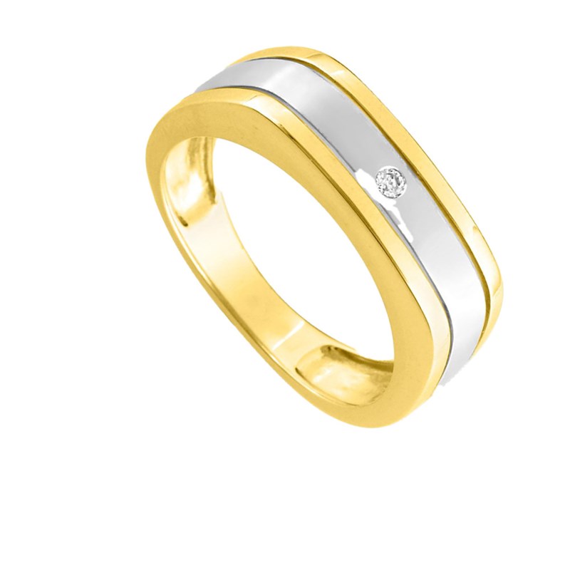 Bague homme - Or 18 Carats