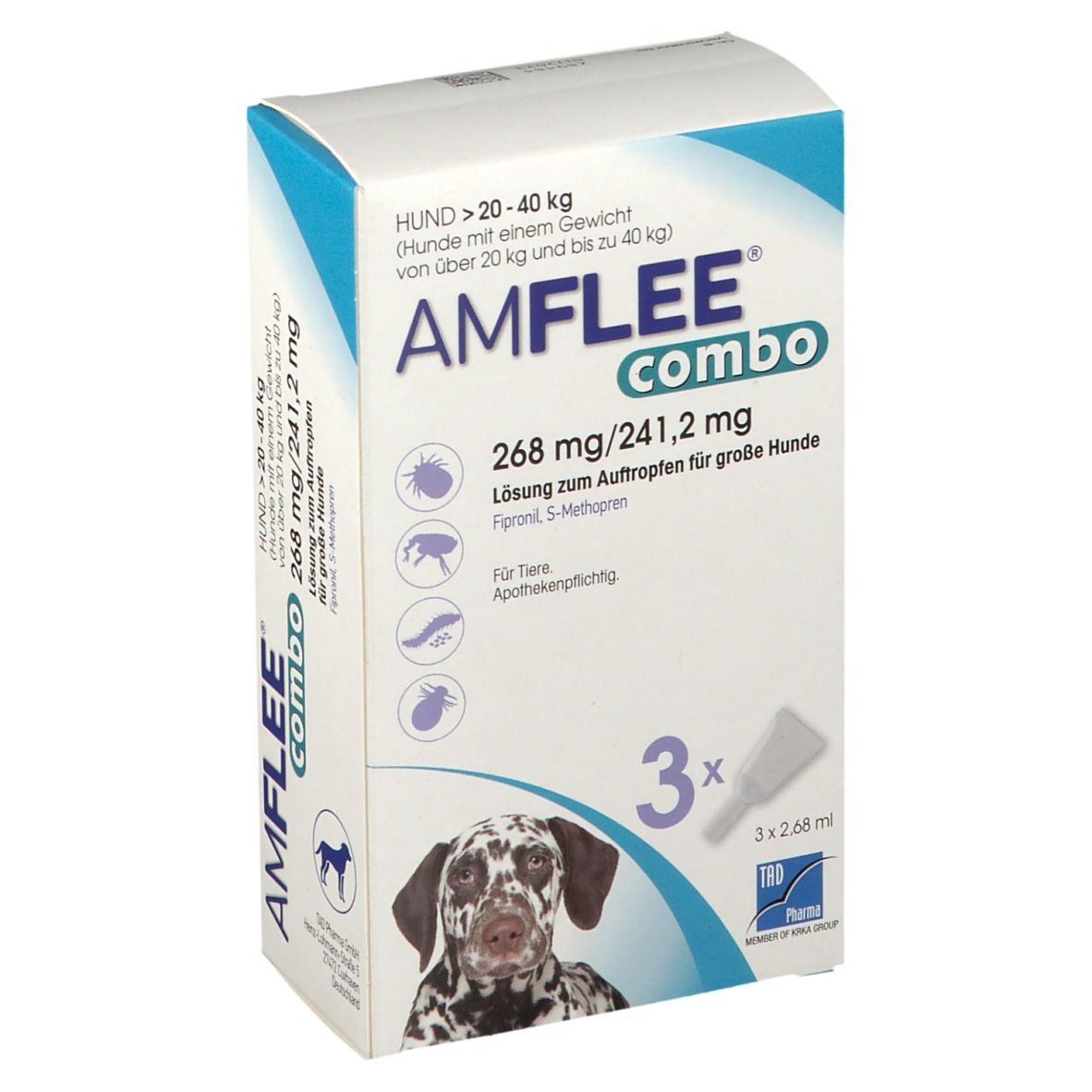 Amflee® combo 268 mg/241,2 mg für große Hunde